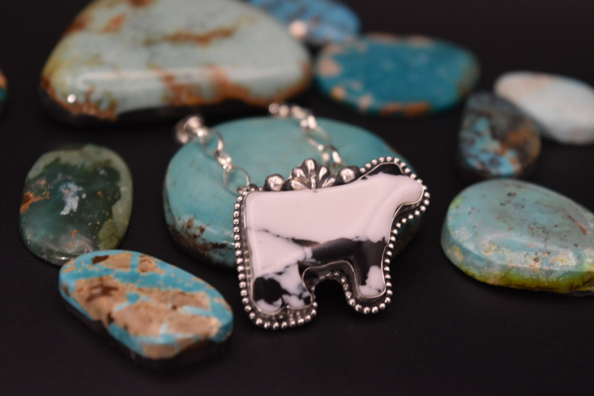 White Buffalo Show Steer Necklace!