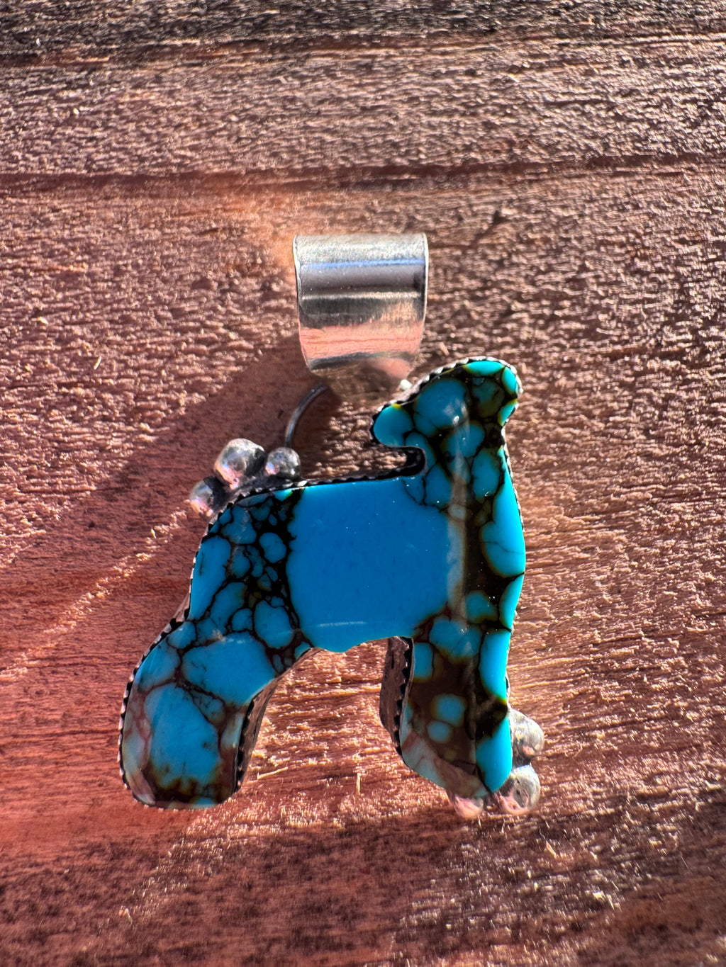 Turquoise Show Lamb Pendant