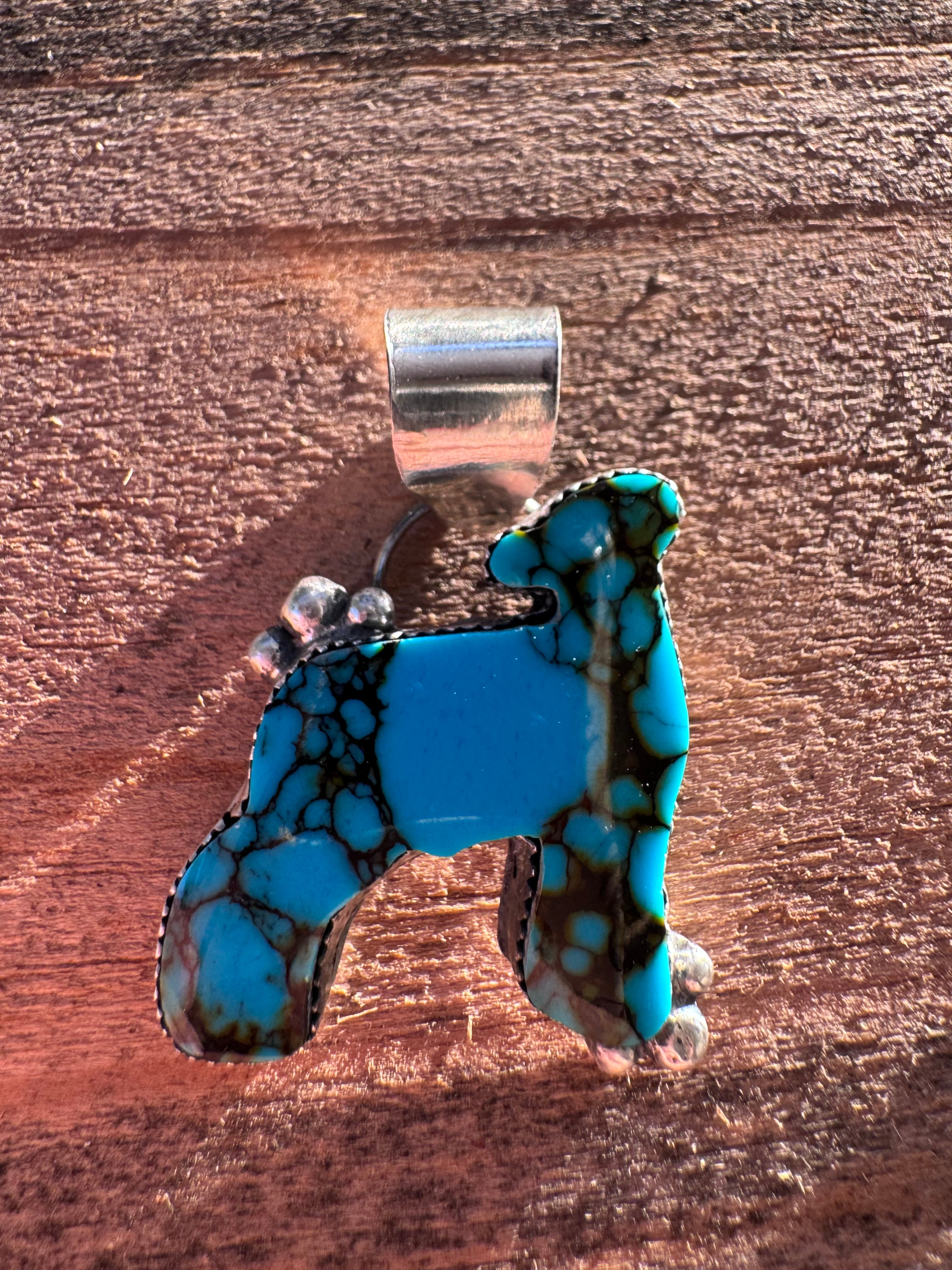 Turquoise Show Lamb Pendant