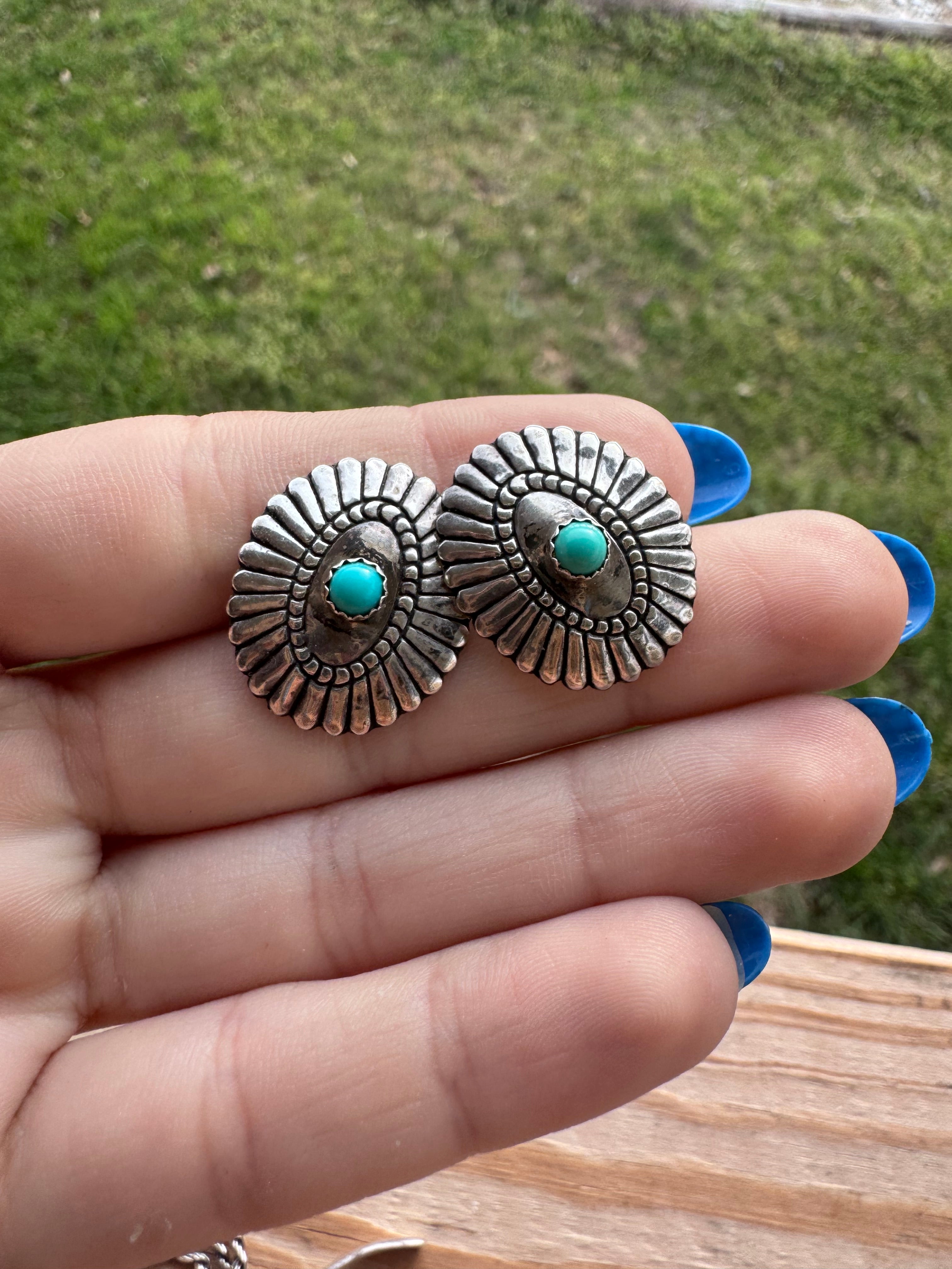 Concho Earrings