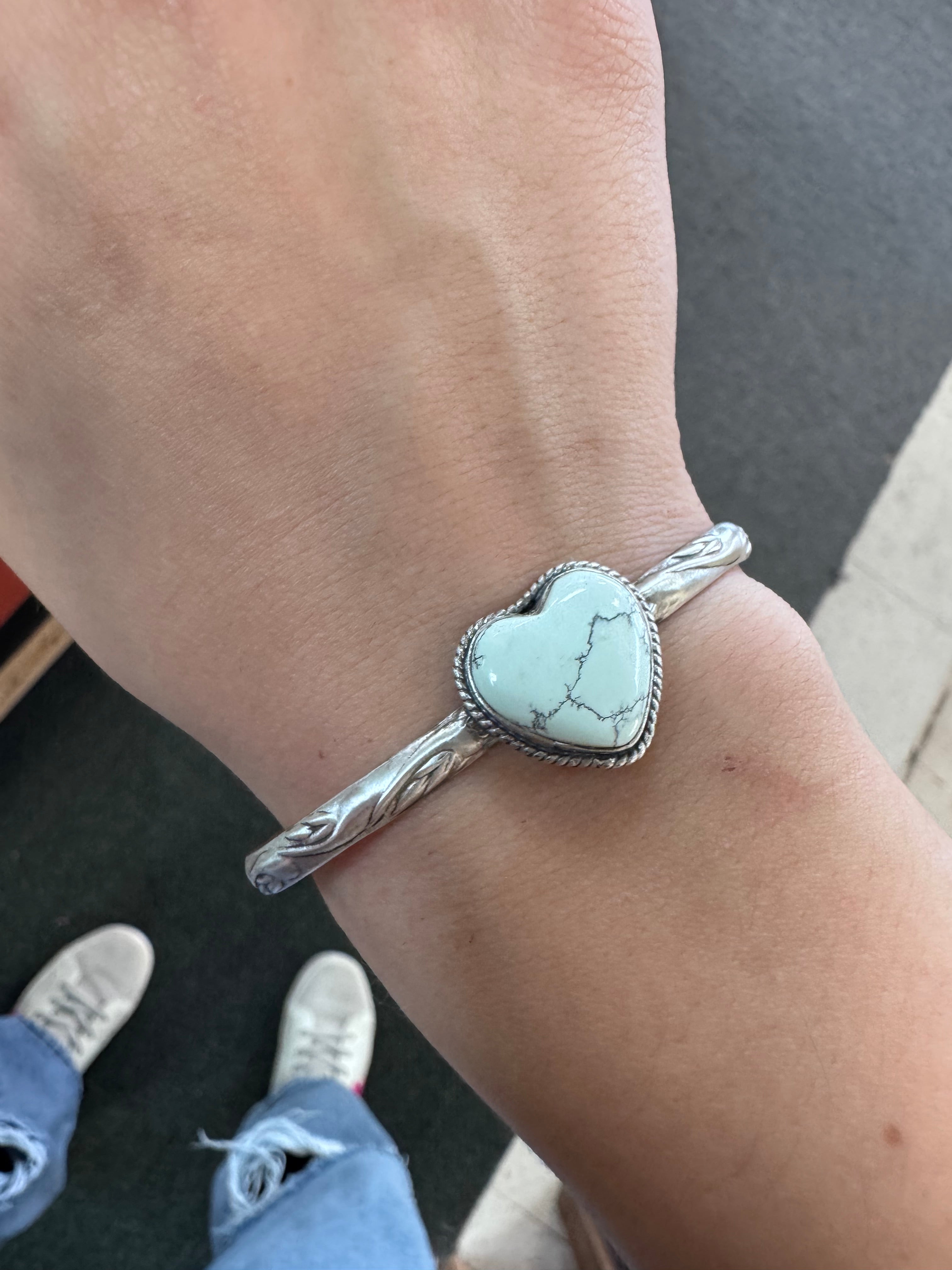 PENDING heart cuff!